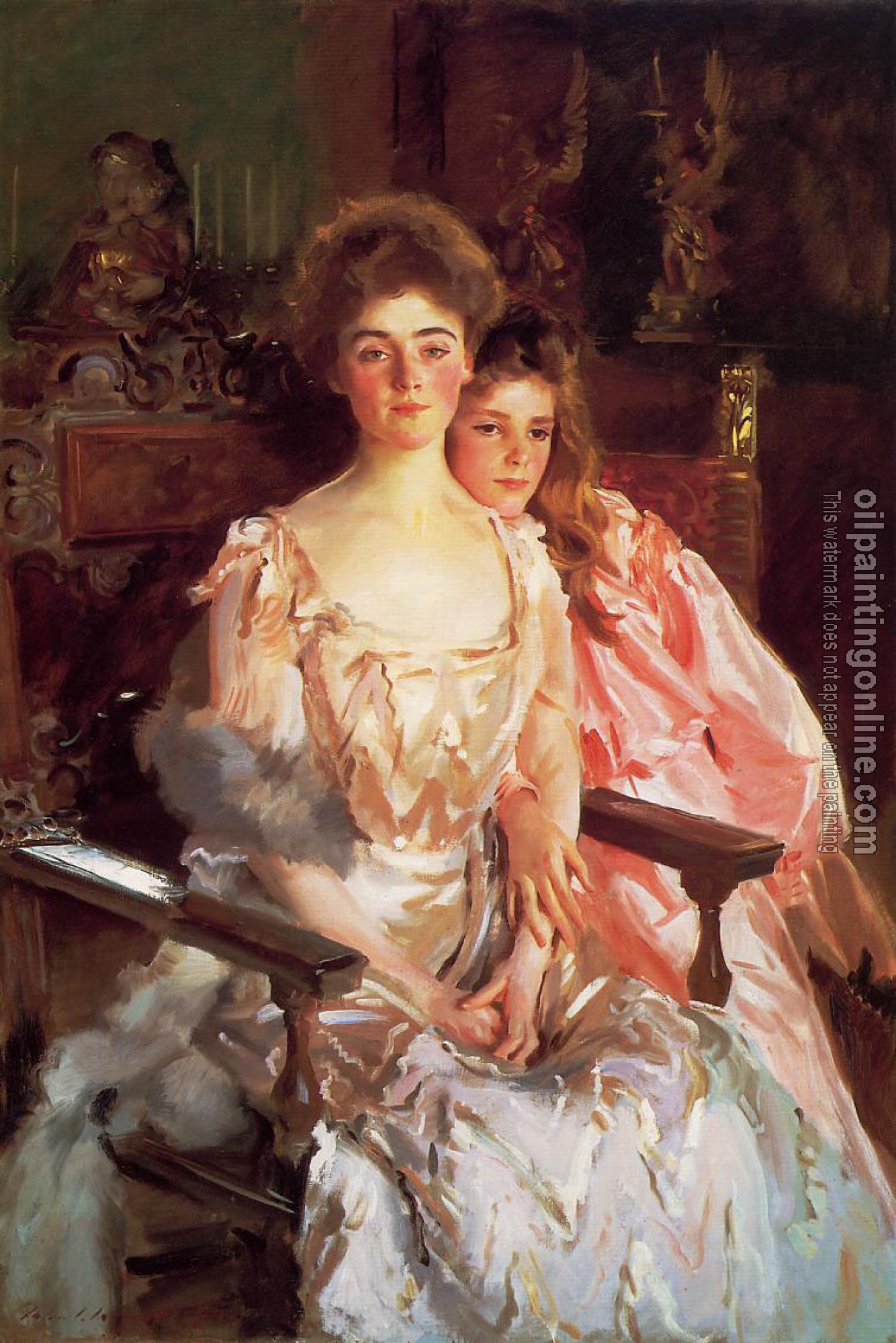 Sargent, John Singer - Mrs. Fiske Warren and Her Daughter Rachel